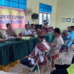 Jumat Curhat Polsek Gelumbang Berdialong Ditengah tengah Masyarakat Desa Tambangan kelekar Gelumbang