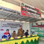 KKKS PERTAMINA EP PEP LIMAU FIELD GELAR SOSIALISASI Dan SYUKURAN TAJAK SUMUR PENGEBORAN KRG PB 1 Di DESA RAMBANG SENULING