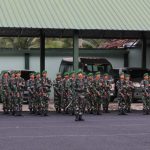 Danramil 404-07/Muara Enim Laksanakan Upacara Mingguan
