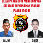 PIMPINAN REDAKSI, DAN KABIRO MUARA ENIM MEWAKILI MEDIA BEDAHPAKTA.COM MENGUCAPKAN SELAMAT MENUNAIKAN IBADAH PUASA 1445 H
