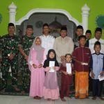 SAFARI RAMADHAN DI DESA SIDOMULYO, DANDIM 0404/MUARA ENIM AJAK WARGA PERKOKOH PERSATUAN