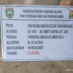 PROYEK PEMBANGUNAN DI DESA GAUNG ASAM MANGKRAK